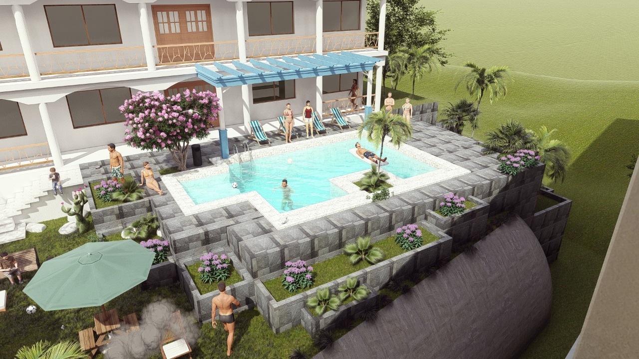 Construccion de Alberca y Terraza